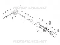 Achter transmissie / Components