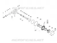 Achter transmissie / Components