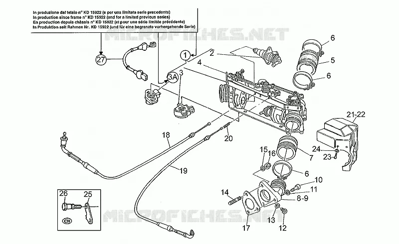 Throttle body