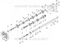 Versnellingsbak - Gear assembly