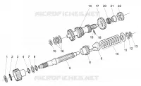 Primary gear shaft