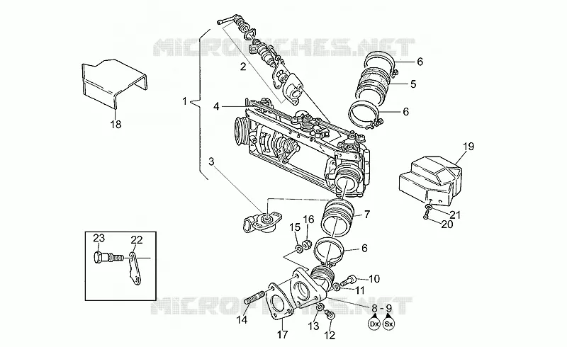 Throttle body I