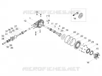 Achter transmissie / Components
