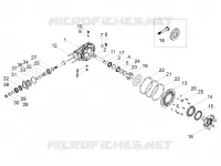 Achter transmissie / Components