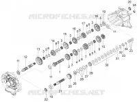 Versnellingsbak - Gear assembly