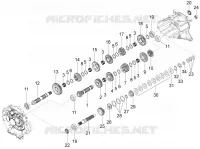Versnellingsbak - Gear assembly