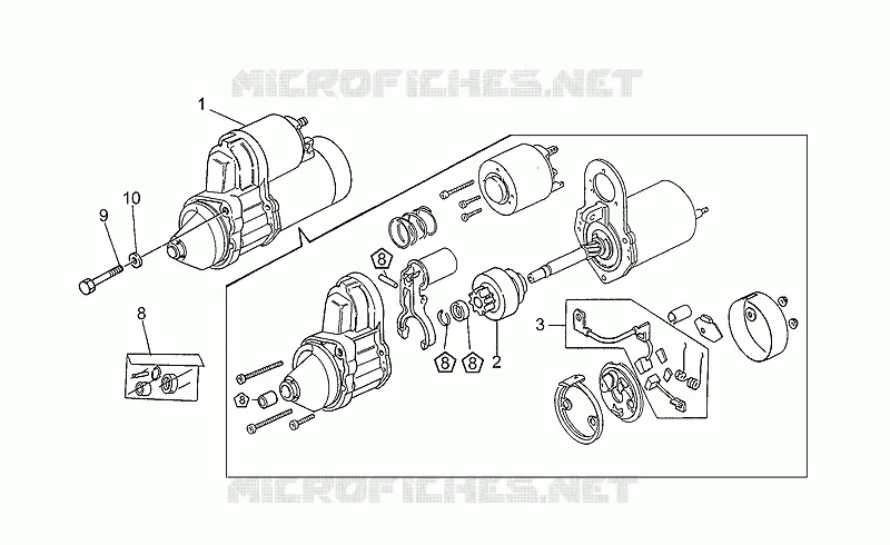 Starter motor