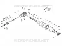Achter transmissie / Components