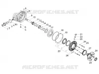 Achter transmissie / Components