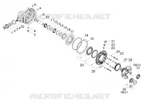 Achter transmissie / Components
