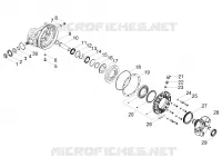 Achter transmissie / Components