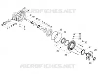Achter transmissie / Components