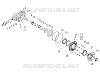 Achter transmissie / Components