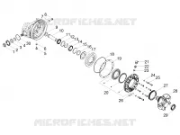 Achter transmissie / Components