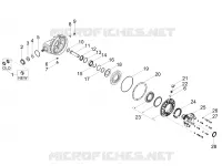 Achter transmissie / Components