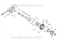 Achter transmissie / Components
