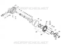 Achter transmissie / Components