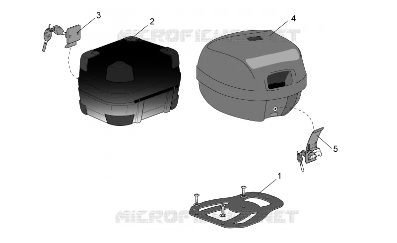 Acc. - Top/cases, side cases